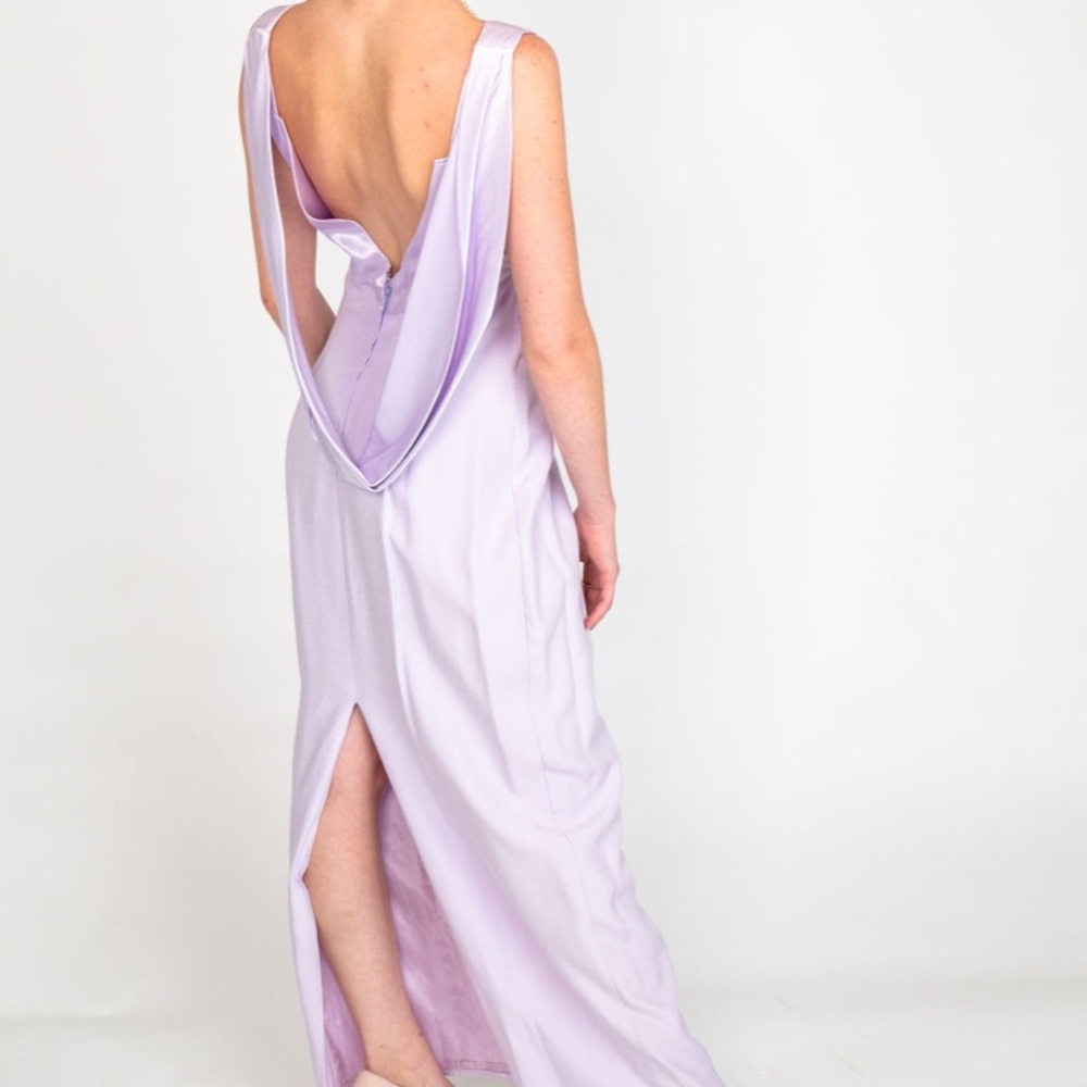 Lilac Evening Gown